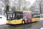 neoplan-n-45-serie-centroliner-evolution Graf Reisen 419 (HER AG 160) mit dem SB37 am Bf Schwelm,31.1.2010.