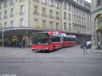 bern Bernmobil Nr. 829 (Volvo 7700A CNG) am 9.2.2010 beim Bhf. Bern