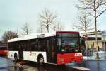 MAN Niederflurbus 2. Generation TRAVYS Yverdon VD 4284 MAN am 23. Dezember 2009 Yverdon, Bahnhof
