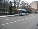 saarbrucken Dieses Foto zeigt einen Bus von Saarbahn und Bus. Der Bus ist ein MAN Lions City. Die Aufnahme des Fotos war in der Saarbr�cker Trierer Stra�e am 11.02.2010