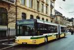 MAN Niederflurbus 2. Generation TN Neuch�tel Nr. 233/NE 25'733 MAN am 23. Dezember 2009 Neuch�tel, Place Pury