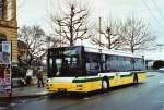 MAN Niederflurbus 2. Generation TN Neuch�tel Nr. 224/NE 32'124 MAN am 23. Dezember 2009 Neuch�tel, Place Pury