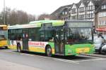 MAN Niederflurbus 2. Generation STO 576 (OB ST 9576) mit Werbung f�r M�bel R�ck.
Aufgenommen am Bf Borbeck,5.2.2010.