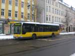 berlin Mercedes-Benz O 530 LE � (Citaro) auf der Linie 164 nach S-Bahnhof Kaulsdorf an der Haltestelle K�penick Bahnhofstra�e/Seelenbinderstra�e.