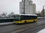 berlin Mercedes-Benz O 530 LE � (Citaro) auf Betriebsfahrt nahe der Haltestelle Sch�neweide Wilhelminenhofstra�e/Edisonstra�e.