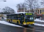 berlin Mercedes-Benz O 530 II (Citaro Facelift) auf der Linie 163 nach S-Bahnhof Flughafen Sch�nefeld am S-Bahnhof Gr�nau.