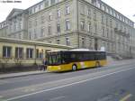 Postauto Postauto/PU SteinerBus AG Nr. 1 (MAN A20 Lion's City �) am 9.2.2010 in Bern, Obergericht.