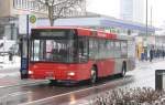 MAN Niederflurbus 2. Generation BVR (D BV 226) mit Werbung f�r die Ruhr 2010.
Aufgenommen am HBF Essen,10.2.2010.