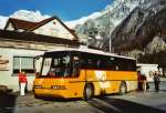 Postauto Gessinger, Bad Ragaz SG 156'317 Neoplan am 3. Januar 2010 Flums, Bahnhof