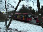 saarbrucken Ein Mercedes Bus der Firma Bur Busse in Saarbr�cken Ensheim. Aufgenommen wurde das Bild am 15.02.2010.
