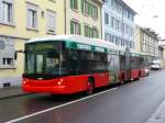 biel-bienne VB Biel - Hess-Swisstrolleybus BGT-N2C Nr.54 unterwegs auf der Linie 1 in der Stadt Biel am 29.01.2010