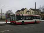 mercedes-benz-o-405-n-niederflur-stadtversion Mercedes O 405 N� Nummer 414 der ESTW am 05.02.2010 in Thon. Eingesetzt auf der Linie 47 Richtung Heilig-Geist-Spital. 10 Tage sp�ter wurde er ausgemustert :(