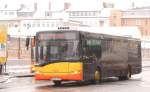 Solaris Urbino KEVAG (KO RX 175) mit Werbung f�rs Volkswagen Zentrum Koblenz.
Hier mit der Linie 6 am Zentralplatz,12.2.2010.