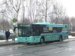 neoplan-n-44-serie-centroliner Neoplan N 44-Serie (Centroliner) auf der Linie 618 nach Rottmersleben an der Haltestelle Krankenhaus Olvenstedt.