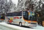 Berner Oberland Dysli, Bern Nr. 28/BE 30'392 Setra am 9. Januar 2010 Adelboden, Unter dem Birg (Einsatz am Ski-Weltcup von Adelboden)