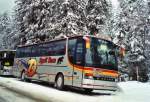 Berner Oberland Dysli, Bern Nr. 21/BE 49'871 Setra am 9. Januar 2010 Adelboden, Unter dem Birg (Einsatz am Ski-Weltcup von Adelboden)