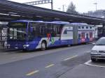 Zurichsee und Oberland VZO Mercedes Citaro NR.115 *S-Bahn*am R�ti ZH Bahnhof am 17.2.10