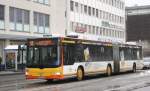 koblenzer-verkehrs-ag-kevag KEVAG (KO RY 341) mit Werbung f�r Sch�tz und Sohn.
Aufgenommen am Zentralplatz,12.2.2010.