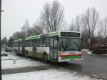 mercedes-benz-o-405-n-niederflur-stadtversion Mercedes-Benz O 405 N (Niederflur-Stadtversion) auf der Linie 71 nach Kastanienstra�e an der Haltestelle Krankenhaus Olvenstedt.