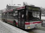 dusseldorf-busverkehr-rheinland---bvr MAN N� 263 der Busverkehr Rheinland GmbH, D�sseldorf (Wagennumer 2172), im Einsatz als Linie OV3 (Velbert-Langenhorst, Hasenpfad - Velbert Zentrum - Velbert-Losenburg, Nordfriedhof). Aufgenommen am 14.02.2010. Ort: Velbert, Postamt.