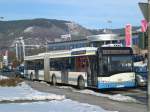 Solaris Urbino Solaris Urbino auf Betriebsfahrt an der Haltestelle Burgau.