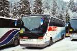 Berner Oberland Tritten, Zweisimmen BE 403'980 Setra am 9. Januar 2010 Adelboden, Unter dem Birg (Einsatz am Ski-Weltcup von Adelboden)