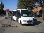 Landkreis Cuxhaven ein Sprinter der VHH/PVG Gruppe fuhr leihweise bei der KVG Cuxhaven zum Test ob es sich lohnt einen Sprinter anzuschaffen.