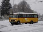 Postauto RBS, Worblaufen Nr. 210/BE 443'210 Mercedes am 13. Januar 2010 in Worb Dorf.