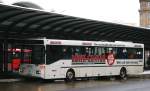 koblenz---rhein-mosel-verkehrsgesellschaft-rmv RMV (KO MV 145) mit Werbung f�rs L�hr-Center Koblenz.
Aufgenommen am HBF Koblenz,12.2.2010.