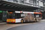 MAN Niederflurbus 2. Generation KEVAG (KO RY 190) mit Werbung f�r www-rlp.de.
Aufgenommen am HBF Koblenz,12.2.2010.