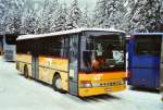 Postauto Spring, Schwenden BE 26'671 Setra am 9. Januar 2010 Adelboden, Unter dem Birg (Einsatz am Ski-Weltcup von Adelboden)