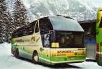 Berner Oberland Sommer, Gr�nen BE 26'858 Neoplan am 9. Juli 2010 Adelboden, Unter dem Birg (Einsatz am Ski-Weltcup von Adelboden)
