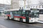 koblenz Zickenheiner (NR TZ 22) mit Werbung f�r den T�V Rheinland.
Hier am HBF Koblenz,12.2.2010.