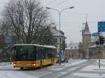 Postauto Postauto - Setra BE 350471 unterwegs in Nidau am 31.01.2010