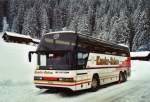 Berner Oberland Kander-Reisen, Frutigen Nr. 5/BE 44'948 Neoplan am 9. Januar 2010 Adelboden, Unter dem Birg (Einsatz am Ski-Weltcup von Adelboden)