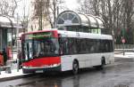 dusseldorf Rheinbahn 8021 (D IA 8021) mit der Linie 732 an der Vennhauser Allee,23.2.2010.