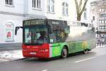 dusseldorf Rheinbahn 8803 (D XX 8803) mit Werbung f�r Bogies Pflanzenwelt.
Aufgenommen am Belsenplatz,13.2.2010.