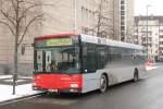 dusseldorf Rheinbahn 7364 (D IL 7354) auf dem Pausenplatz am HBF D�sseldorf,13.2.2010.