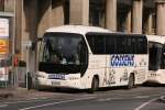Neoplan Tourliner Gossens Reisen (E GR 1011) am HBF Essen,19.2.2010.