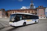 Stadtbusse Pragal/Almada (s�dlich von Lissabon), 19.02.2010, TST-Bus 503 als Linie 101 an der Endstation Cristo Rei