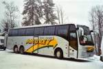 Berner Oberland Andrey, Le Mouret FR 205'919 Volvo am 9. Januar 2010 Adelboden, Sillerenbahnen