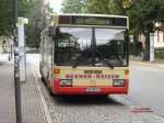 Mercedes-Benz O 407 MB O 407 der Fa. Becker Reisen am Weimarer Busbahnhof 23.09.2009