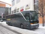 Setra S 400er Serie (Top Class) Setra S 416 HDH Vorf�hrbus aus Ulm ,zur Zeit bei Melchinger-Reisen ,am Sindelfinger ZOB.