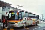 Berner Oberland Dysli, Bern Nr. 29/BE 51'702 Setra am 10. Januar 2010 Frutigen, Bahnhof (Einsatz am Ski-Weltcup von Adelboden)