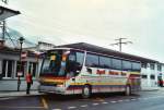 Berner Oberland Dysli, Bern Nr. 23/BE 28'435 Setra am 10. Januar 2010 Frutigen, Bahnhof (Einsatz am Ski-Weltcup von Adelboden)