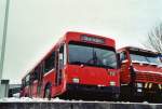 Volvo B10M Bernmobil, Bern Nr. 112 Volvo/R&J am 11. Januar 2010 B�tzberg, Neuquartier (die Bernerzeiten sind vorbei, was wird wohl nun kommen?)