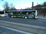 saarbrucken Ein MAN-Lions City der Firma Bur-Reisen die im Auftrag f�r Saarbahn und Bus f�hrt am R�merkastel in Saarbr�cken. Die Aufnahme des Fotos war am 05.03.2010