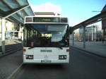 saarbrucken Ein Mercedes Bus der Firma Ruwertal Reisen am Saarbr�cker-Hauptbahnhof. Die Aufnahme des Fotos war am 05.03.2010.