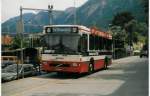 chur Aus dem Archiv: SBC Chur Nr. 11/GR 97'511 Volvo/Lauber (ex Roth, Chur Nr. 18) am 2. Juli 1996 Chur, Bahnhof