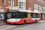Solaris Urbino BOGE 0305 (GE BO 305) mit Werbung f�r das Sportparadies.
Aufgenommen an der Ahestr. am 25.2.2010.